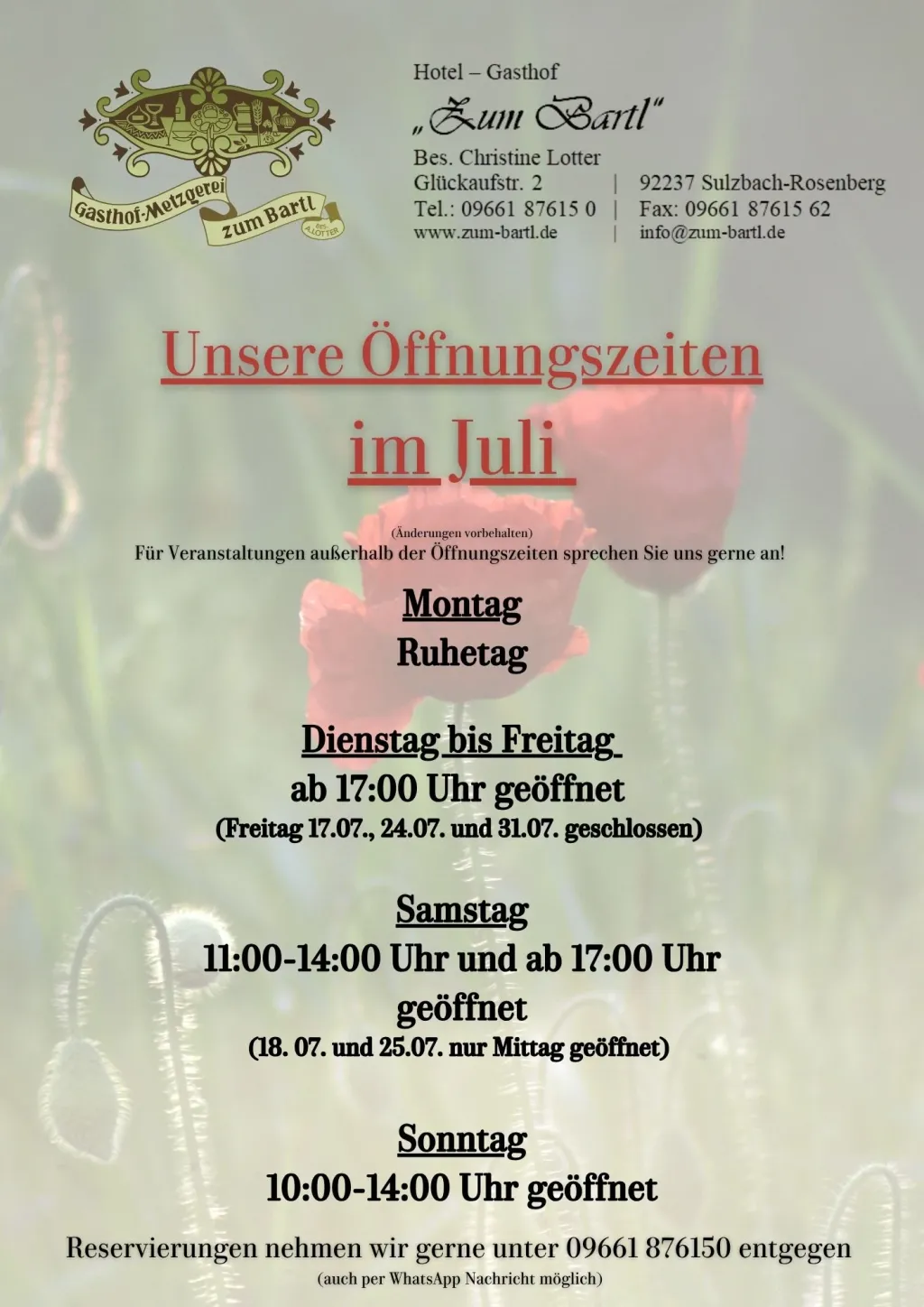 offnungszeiten juli flyer a4 1