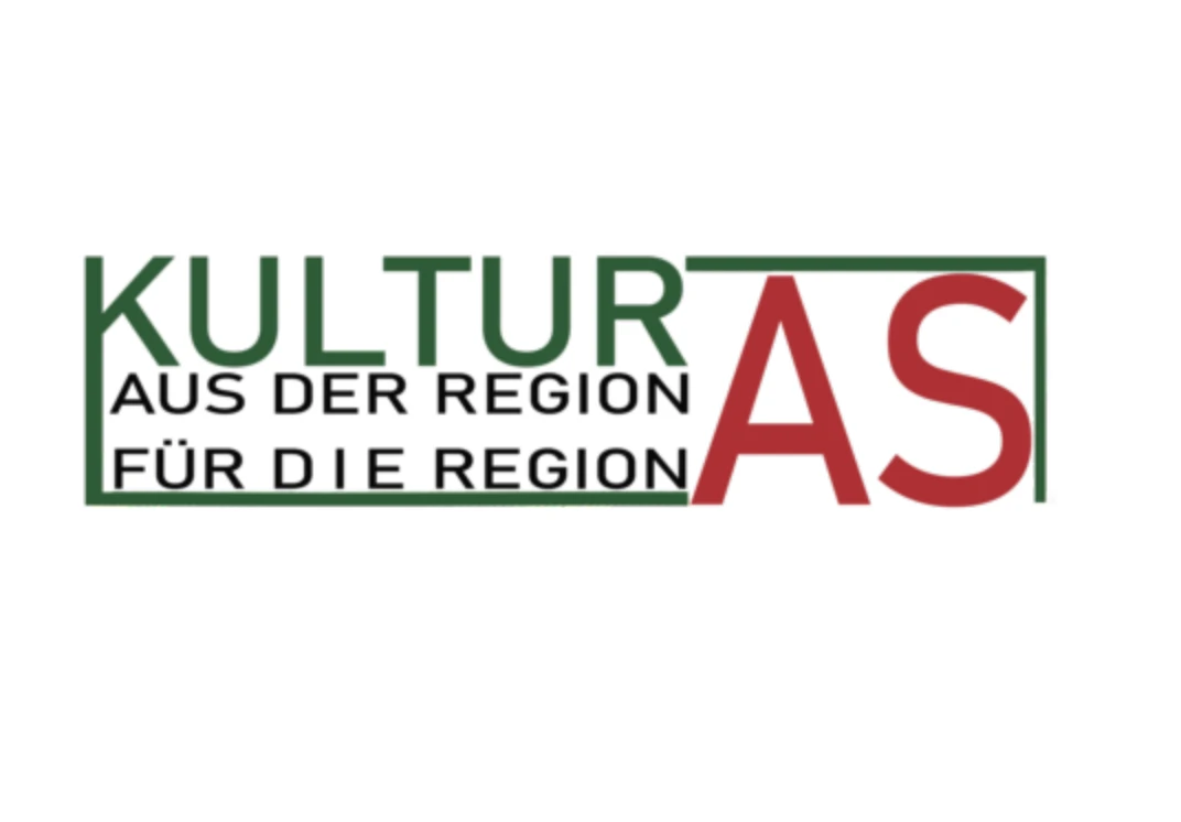 Logo KULTUR AS – Aus der Region für die Region in Grün und Rot