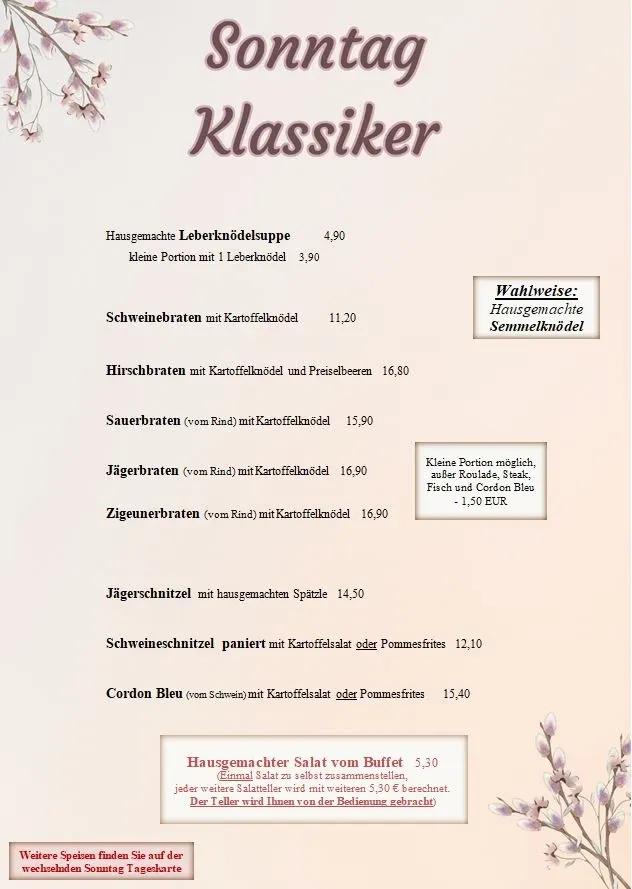 sonntag klassiker